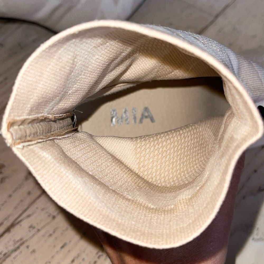Mia Ankle Boots Women Size 7.5 McKinney Camouflage Sock beige Boots - Picture 11 of 16